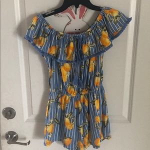 Lemon Romper